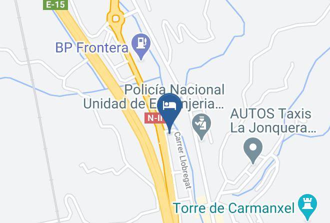 Girona - Hotel Nacional Maps