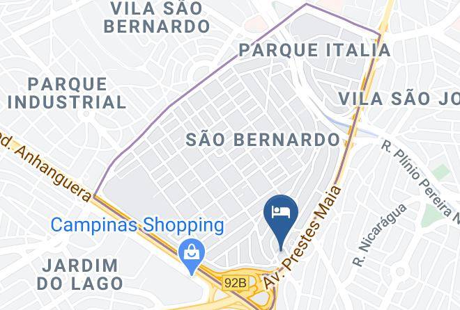 Campinas - Hotel Nacional Inn Maps