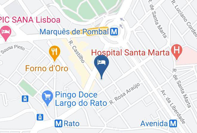 Hotel Nacional Map