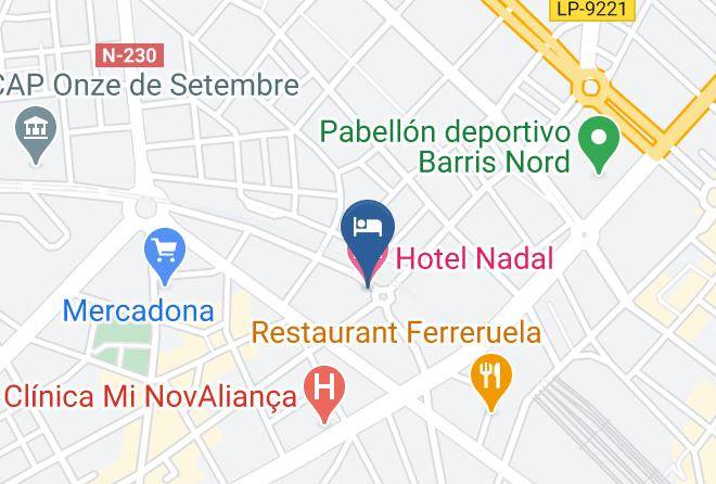 Hotel Nadal Map