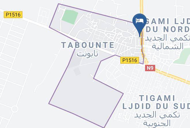 Meknes Tafilalet - Hotel Nadia Maps