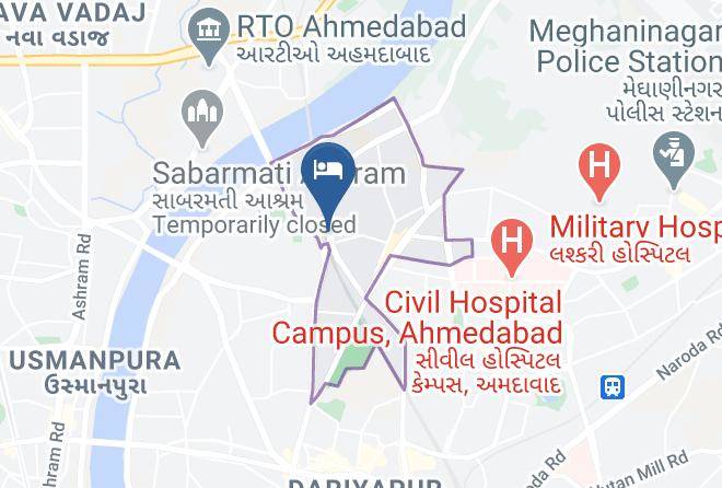 Ahmadabad - Hotel Naeeka Shahibaug Ahmedabad Maps