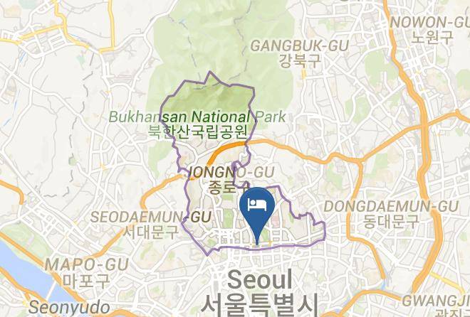 Jongnogu - Hotel Nafore Maps