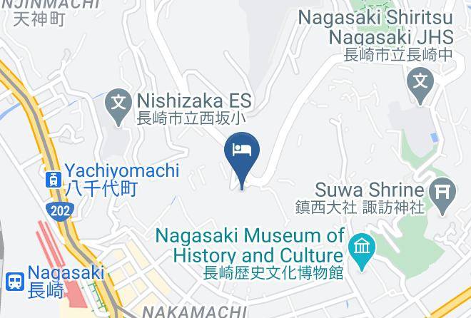Nagasaki City - Hotel Nagasaki Maps