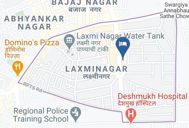 Nagpur - Hotel Nagpur Ashok Maps