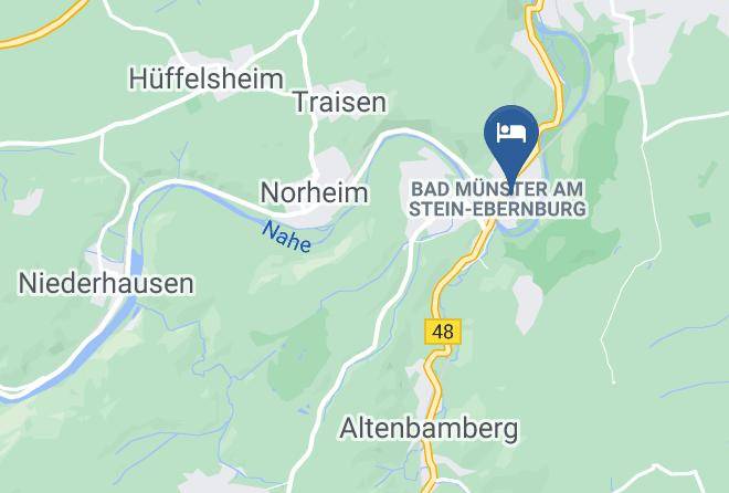 Bad Kreuznach - Hotel Naheschloschen Maps