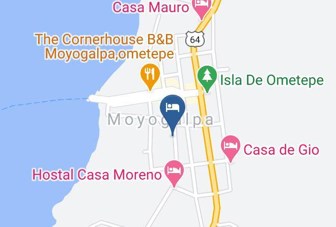 Moyogalpa - Hotel Nahuatl Maps