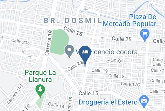 Villavicencio - Hotel Najjez Maps