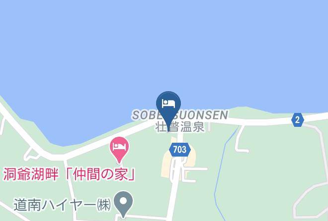 Sobetsu Townusu District - Hotel Nakanoshima Maps