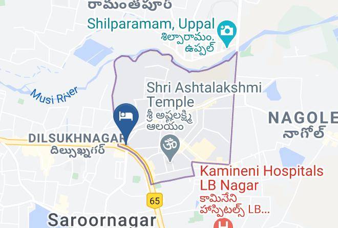Hyderabad - Hotel Nakshatra Inn Hyderabad Maps