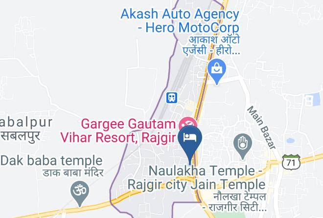 Rajgir - Hotel Nalanda Regency Maps
