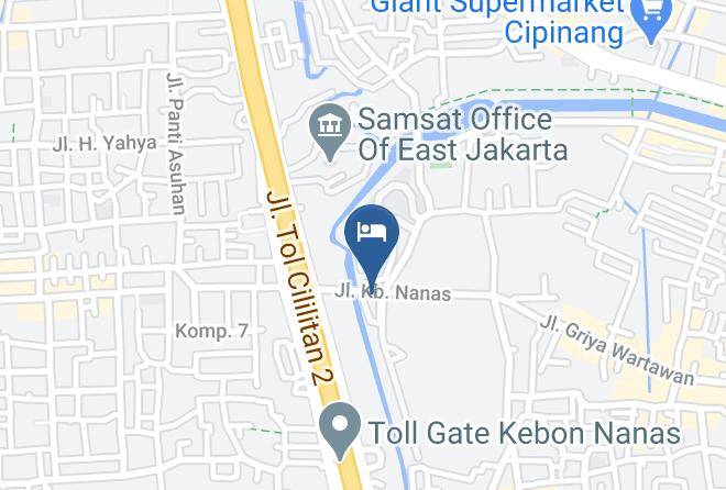 Jakarta Timur - Hotel Nalendra Maps