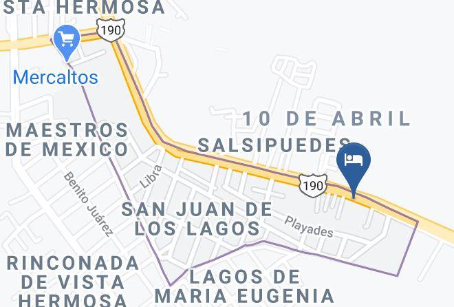 San Cristobal De Las Casas - Hotel Nalum Maps