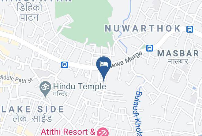 Pokhara - Hotel Nana Pokhara Maps