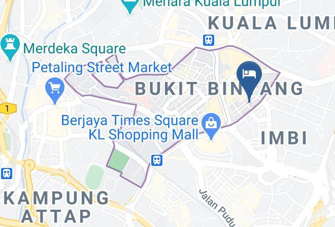 Kuala Lumpur - Hotel Nana's Inn Maps