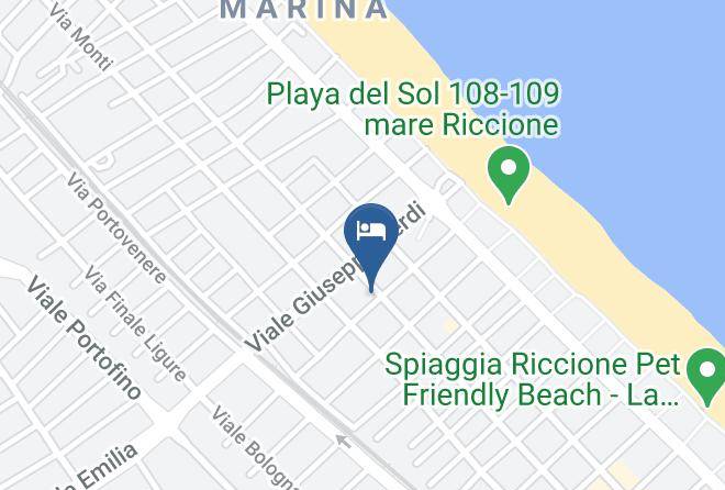Rimini - Hotel Nancy Riccione Maps