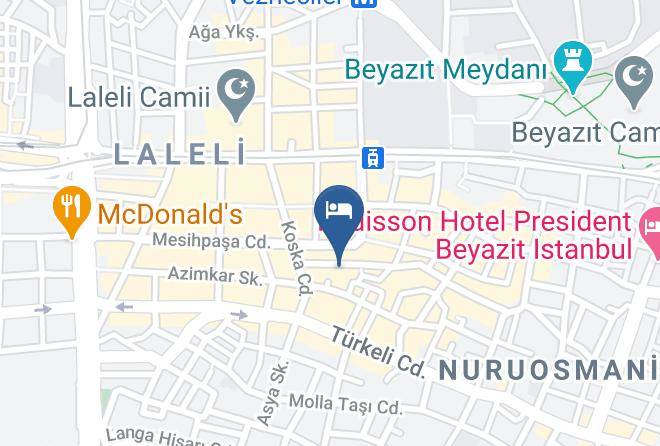 Fatih - Hotel Nanda Maps