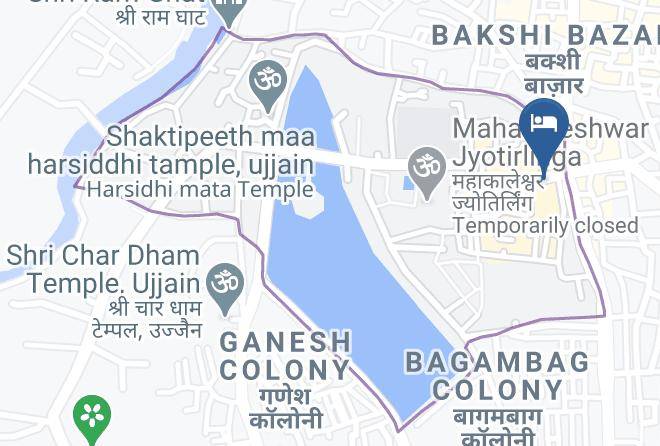 Ujjain - Hotel Nandi Maps