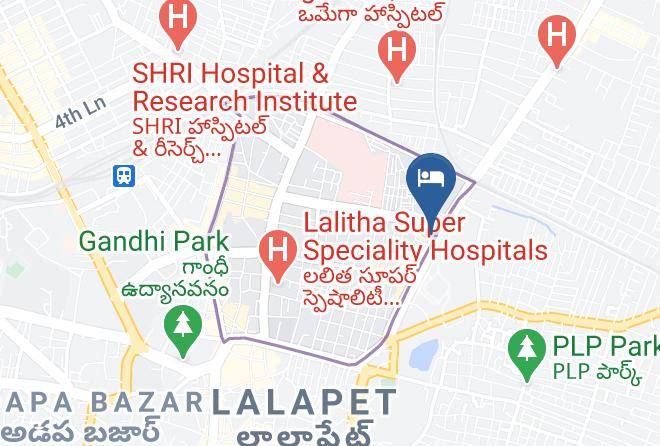 Guntur - Hotel Nandini Maps