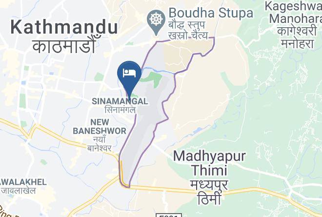 Kathmandu - Hotel Nandini Maps