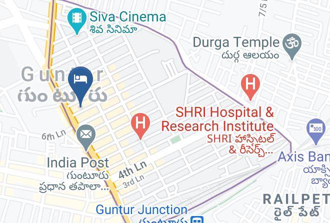 Guntur - Hotel Nanduri Regency Maps