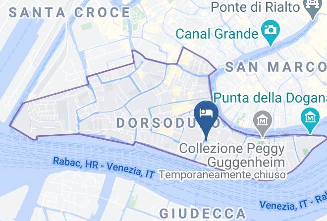 Venice - Hotel Nani Mocenigo Palace Maps
