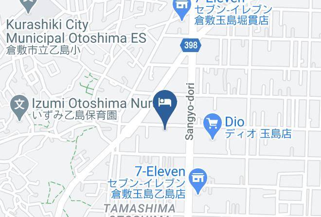 Kurashiki City - Hotel Nankai Kurashiki Maps