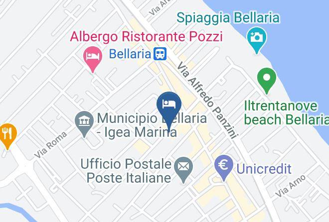 Rimini - Hotel Nanni Maps