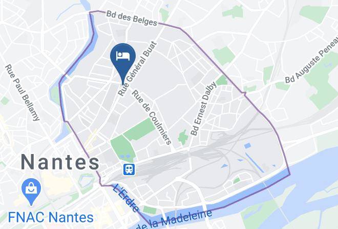 Loire Atlantique - Hotel Saint Yves Maps
