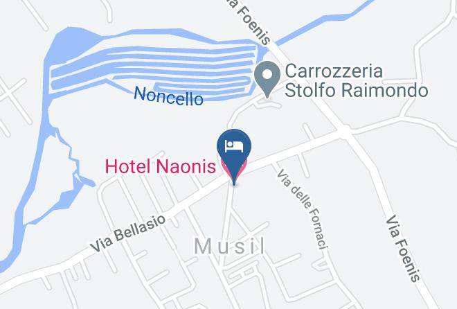 Hotel Naonis Map