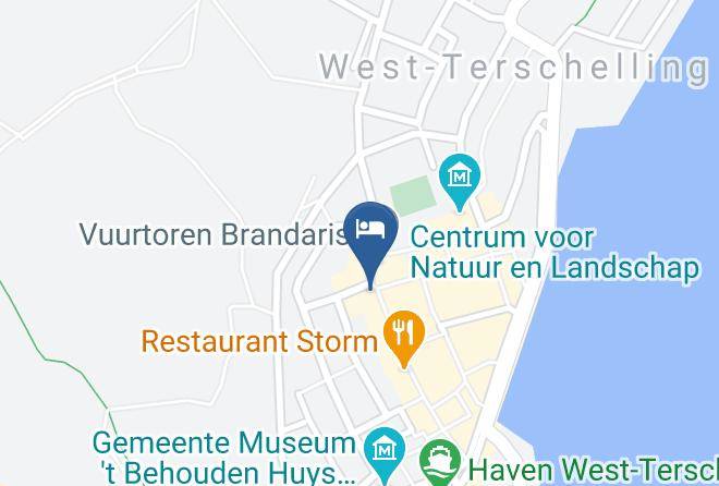 Terschelling - Hotel Cafe Restaurant Nap Maps