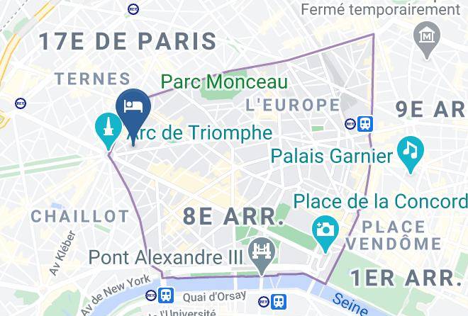 Paris - Hotel Napoleon Maps