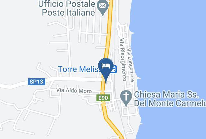 Crotone - Hotel Napoleon Maps