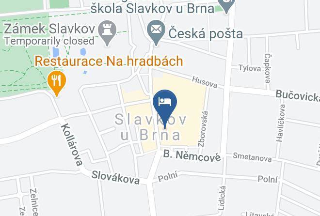 Vyskov - Hotel Napoleon Maps