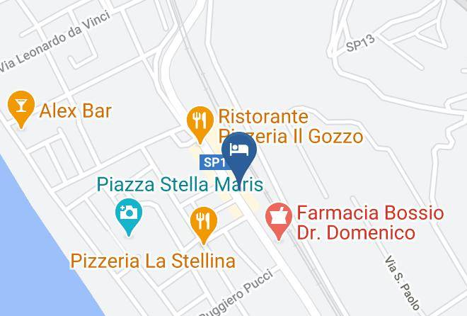 Cosenza - Hotel Napoleone Maps