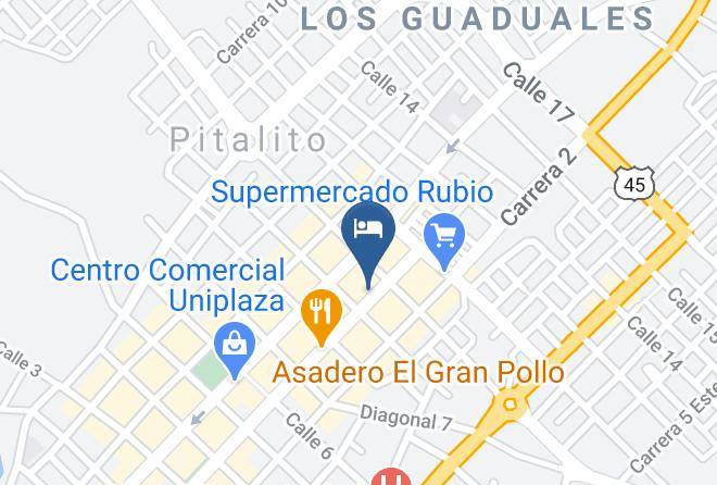 Pitalito - Hotel Napoles Maps