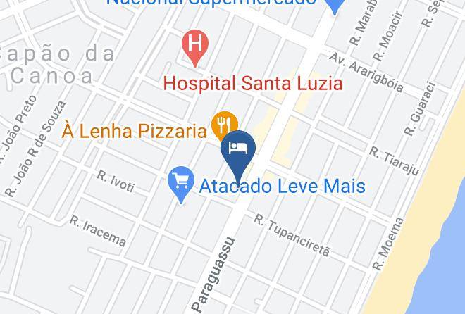 Capao Da Canoa - Hotel Napoli Maps