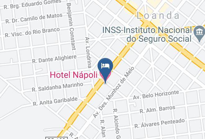 Loanda - Hotel Napoli Maps