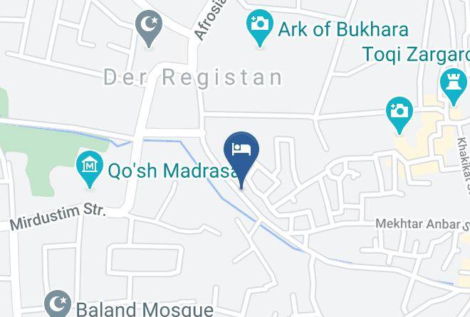 Bukhara - Hotel Naqshband Maps