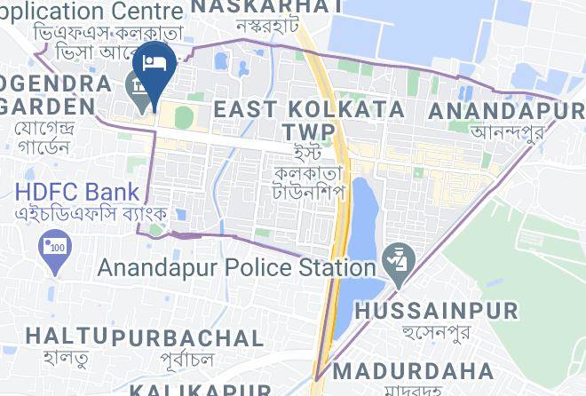 Kolkata - Hotel Narayani Enclave Maps