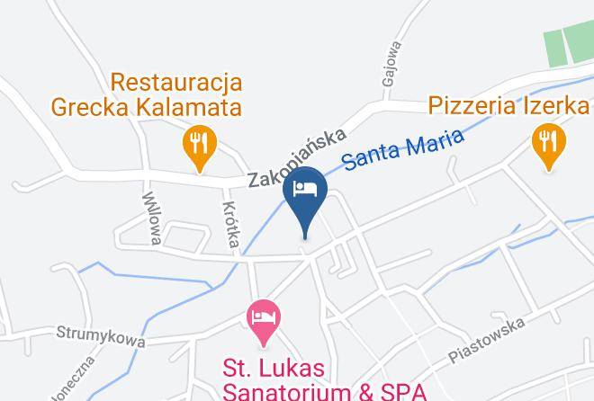 Lubanski - Hotel Narcyz Maps
