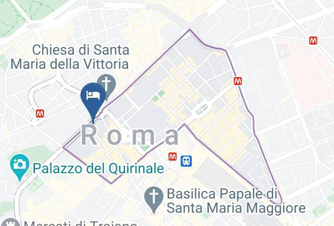 Rome - Hotel Nardizzi Americana Maps