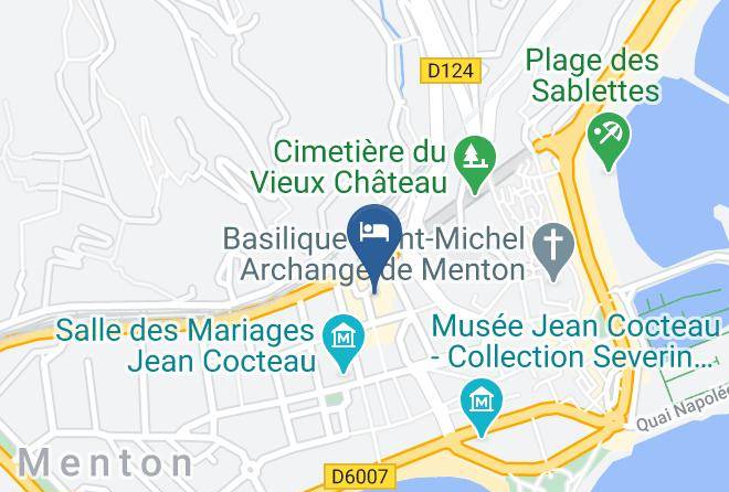 Maritime Alps - Hotel Narevs Maps