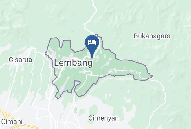 Bandung Barat - Hotel Narima Maps