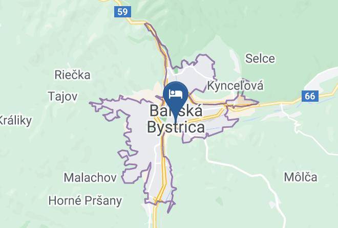 Banska Bystrica - Hotel Narodny Dom Maps