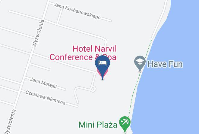 Legionowski - Hotel Narvil Conference & Spa Maps