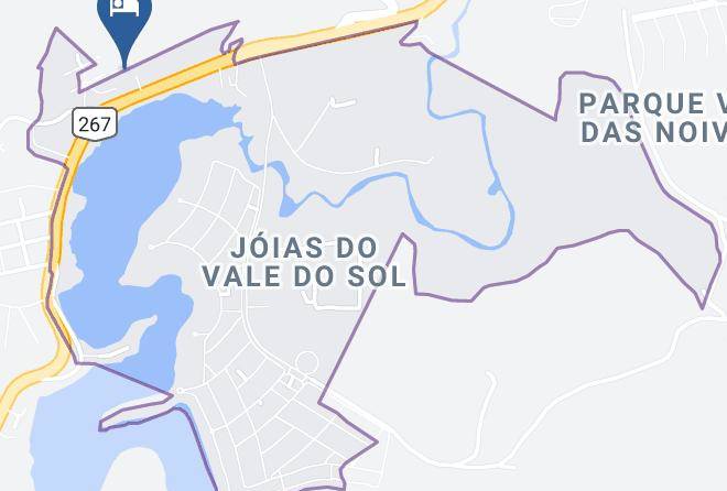 Pocos De Caldas - Hotel Nascentes Da Serra Maps