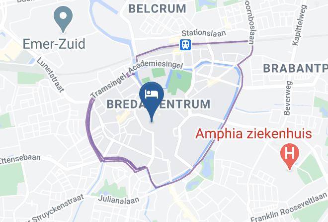 Breda - Hotel Nassau Breda Maps