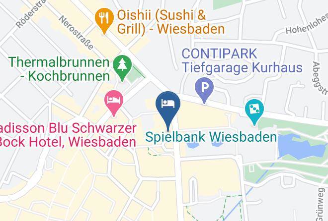 Wiesbaden - Hotel Nassauer Hof Wiesbaden Maps