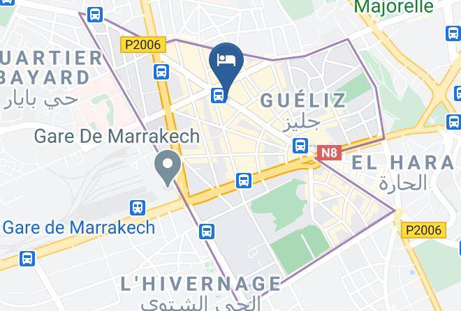 Marrakesh - Hotel Nassim Maps